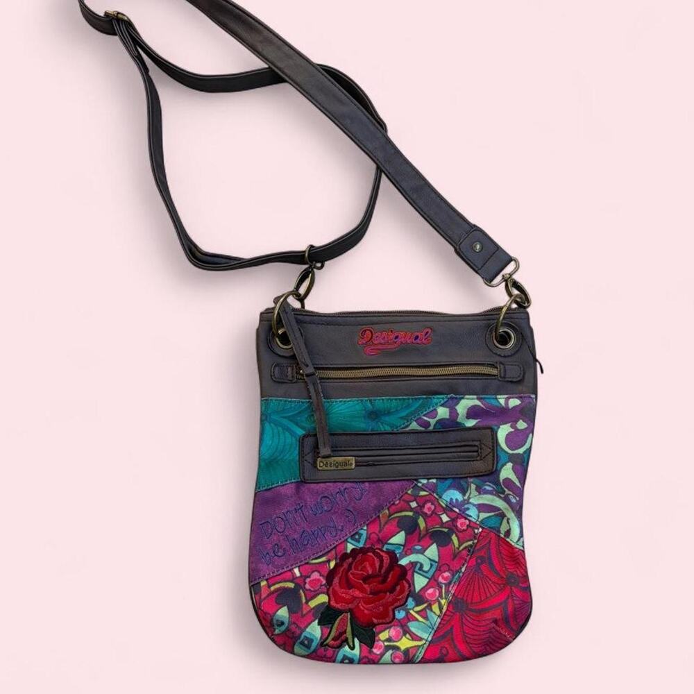 Desigual dont worry be happy bag